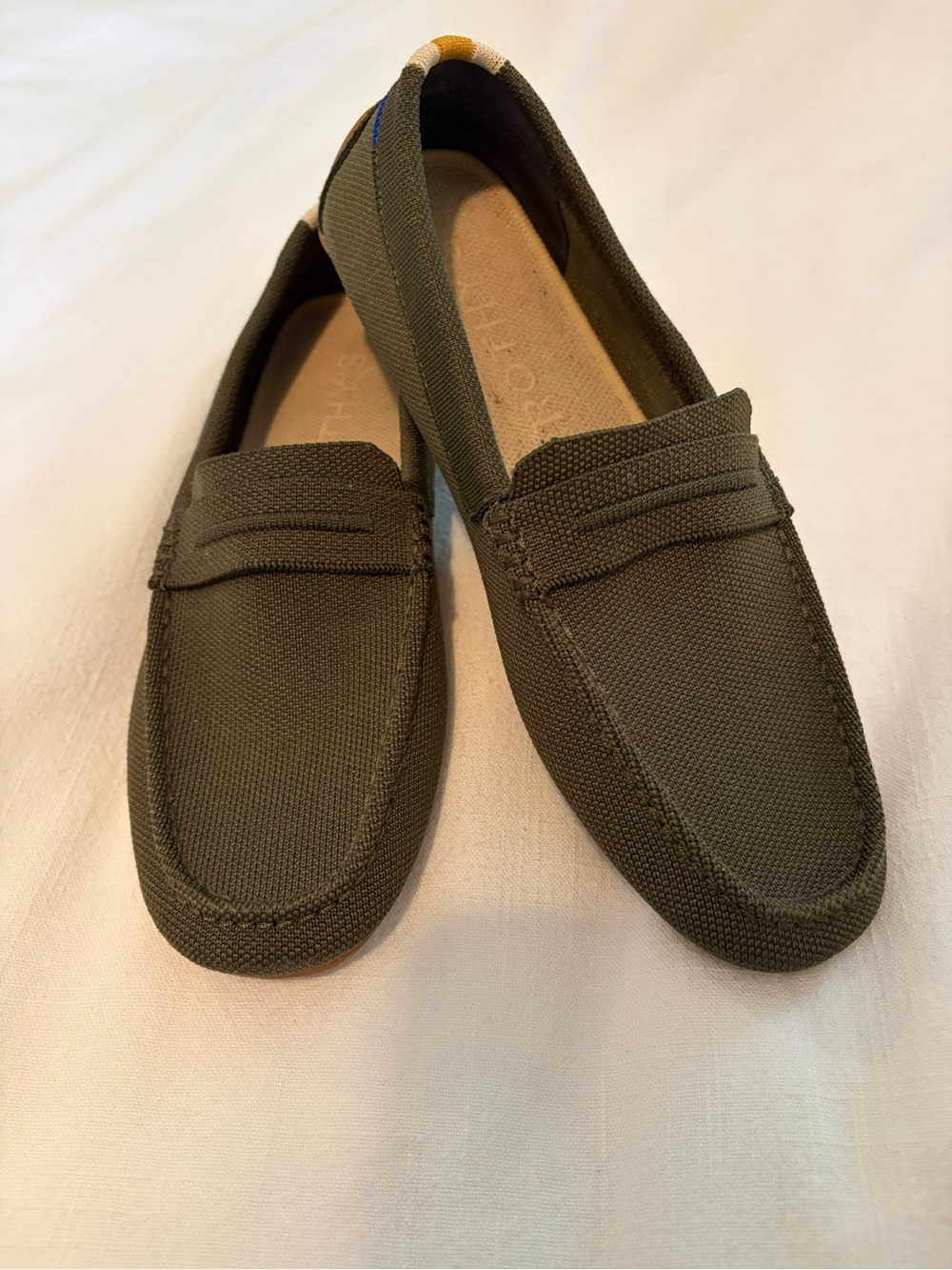 Rothy’s Loafer in Olive Green